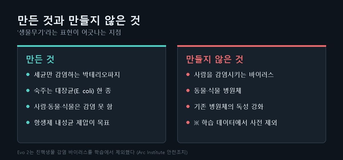 AI가 만든 것과 만들지 않은 것 비교 도해