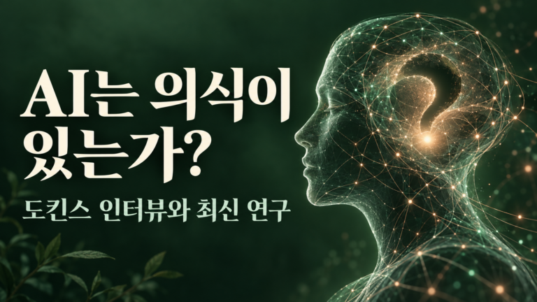 AI는 의식이 있는가? 리처드 도킨스 인터뷰와 최신 연구